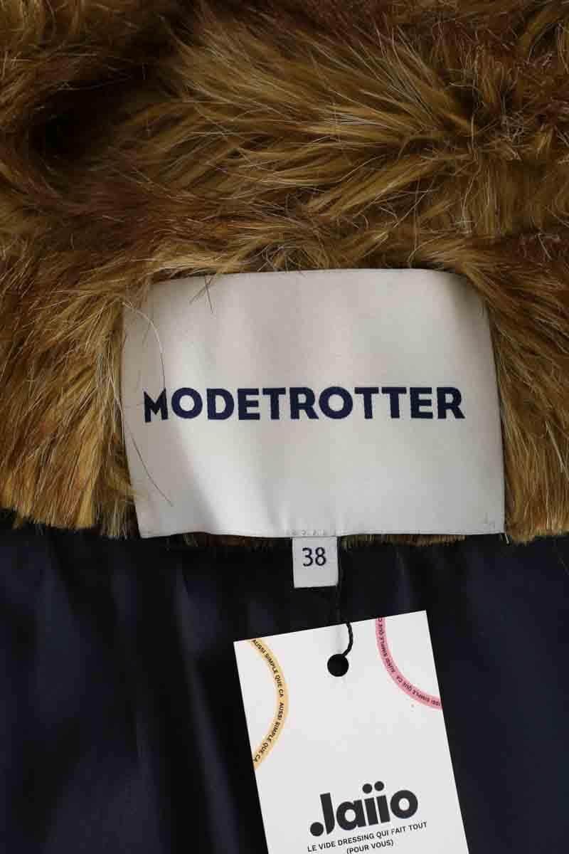Veste Modetrotter Beige en Fausse fourrure