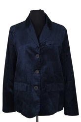 Veste Momoni Bleu en Soie, taille M - Seconde Main