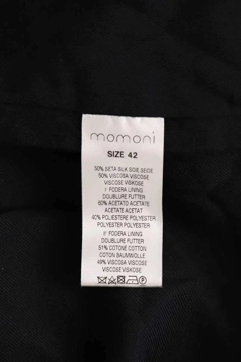 Veste Momoni Bleu en Soie