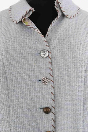 Veste Moschino Bleu en Coton