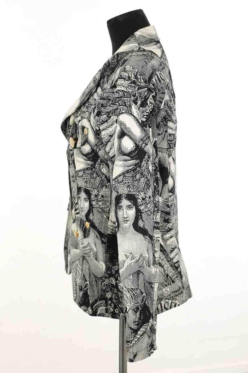 Veste Moschino Noir en Coton