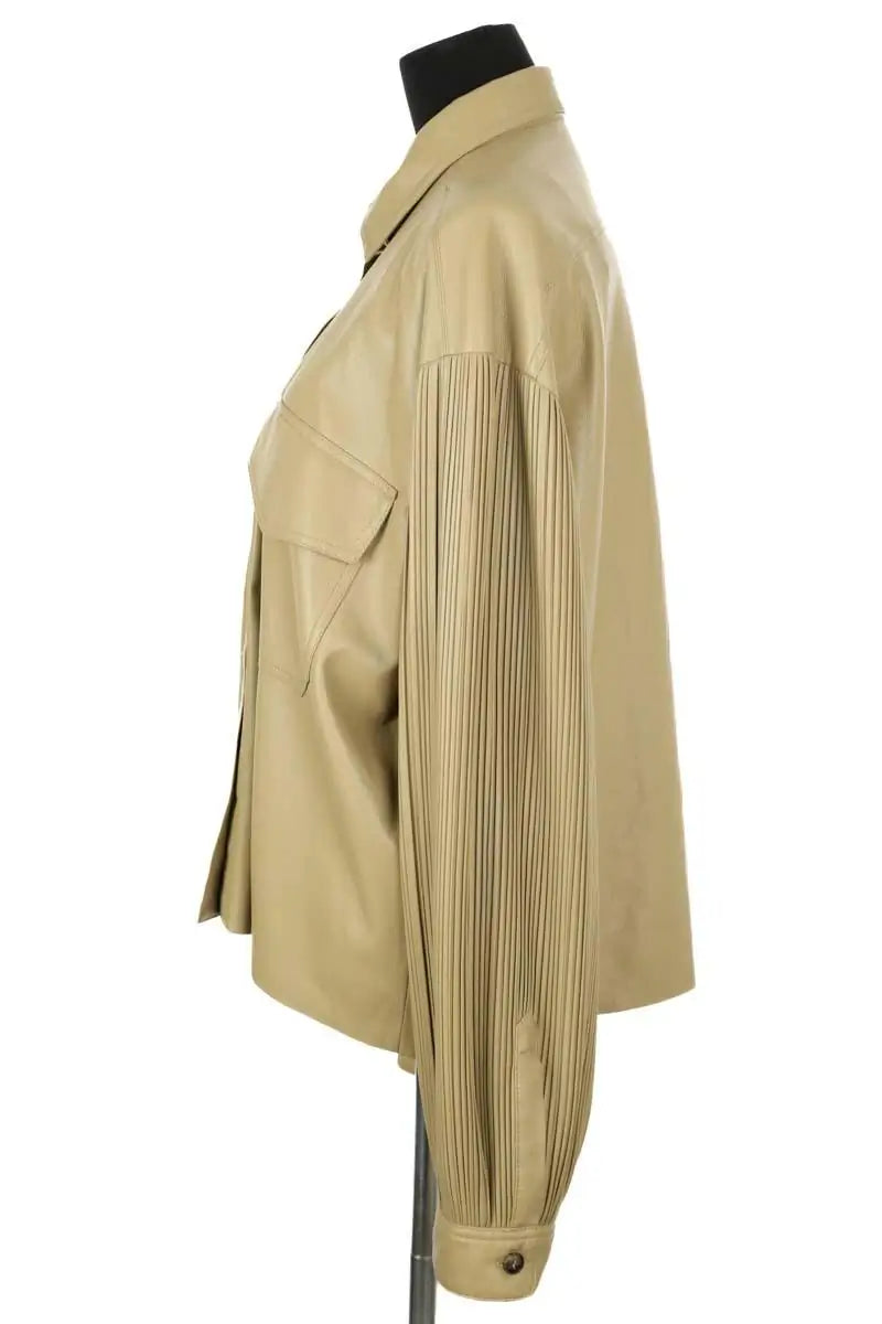 Veste Nanushka Camel en Polyester