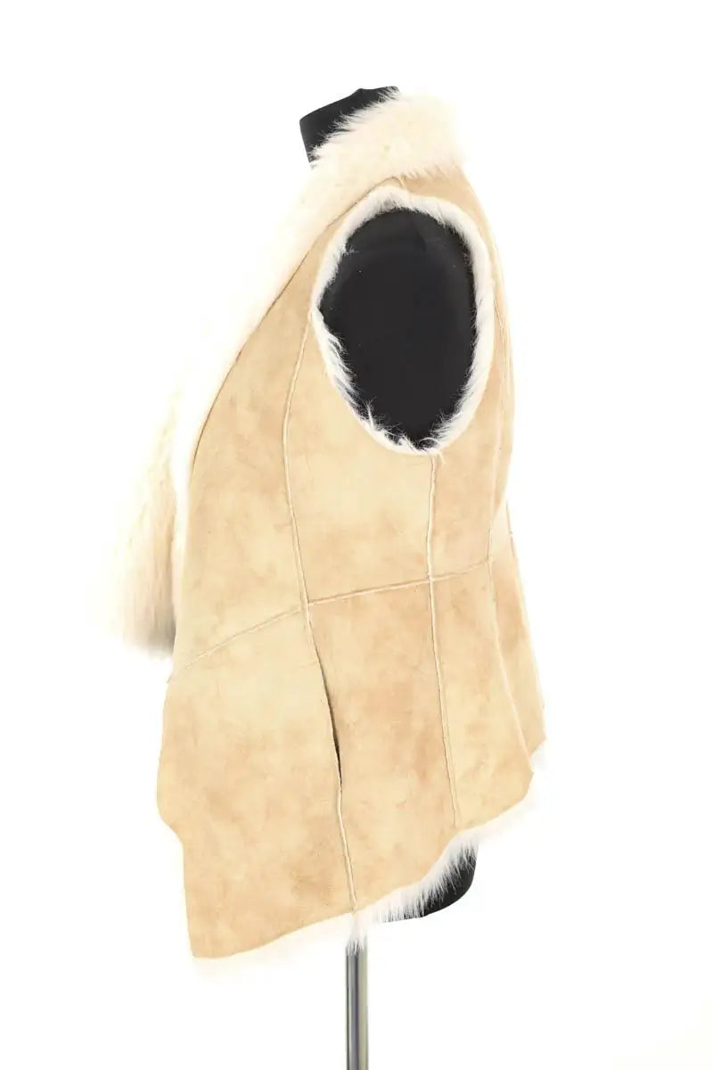 Veste Notshy Ecru en Polyester