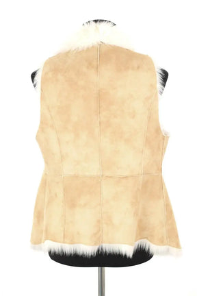 Veste Notshy Ecru en Polyester