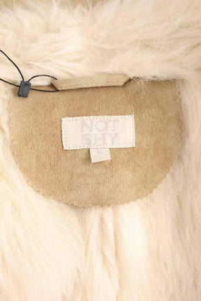 Veste Notshy Ecru en Polyester