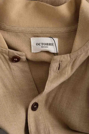 Veste Octobre Beige en Coton