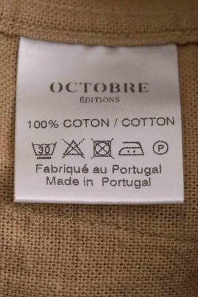 Veste Octobre Beige en Coton