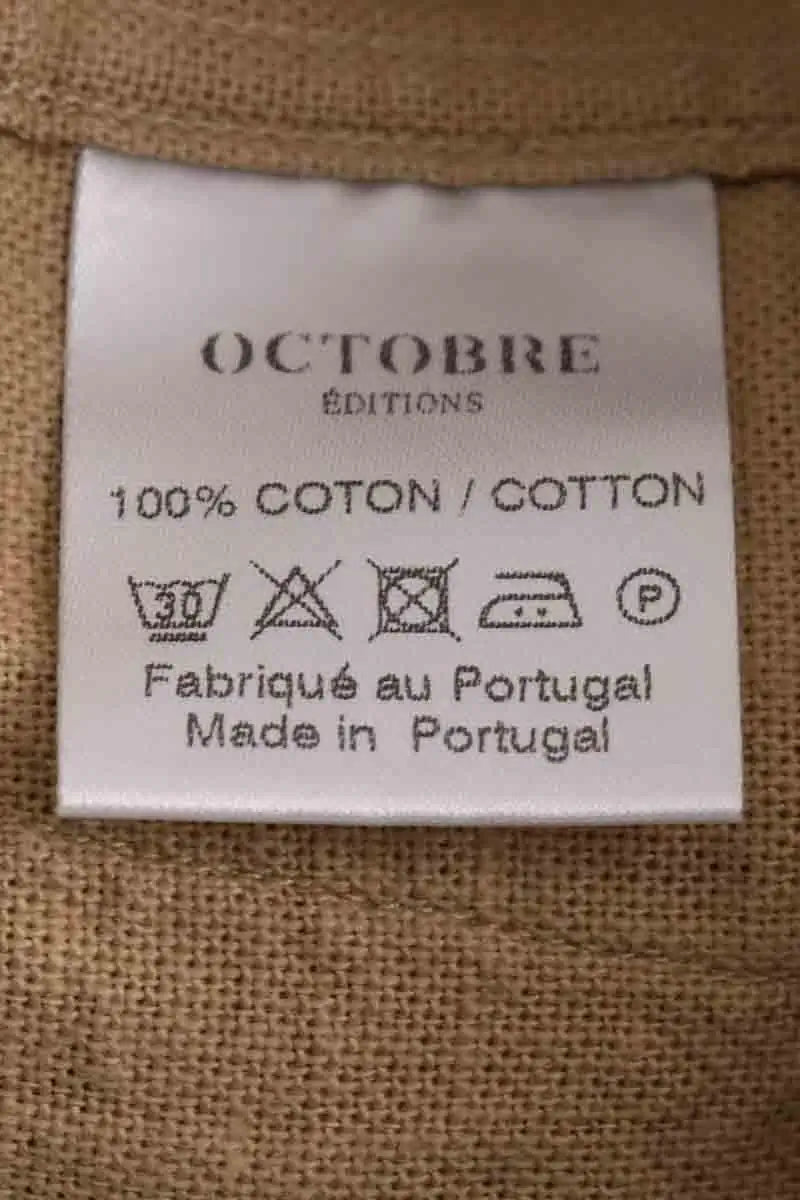 Veste Octobre Beige en Coton