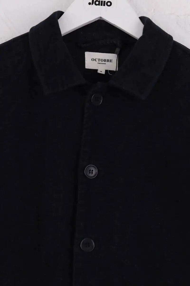 Veste Octobre Marine en Coton