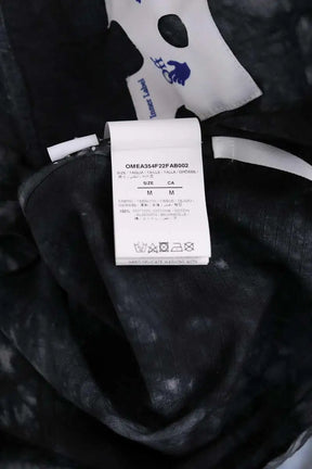 Veste Off White Noir en Coton