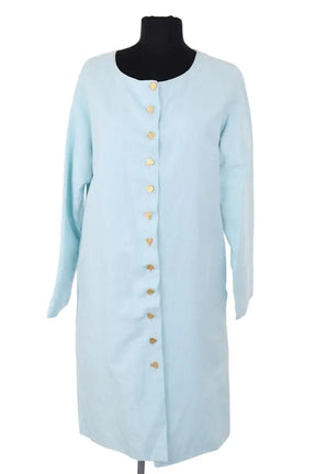 Veste Other Brand Bleu en Lin, taille M - Seconde Main