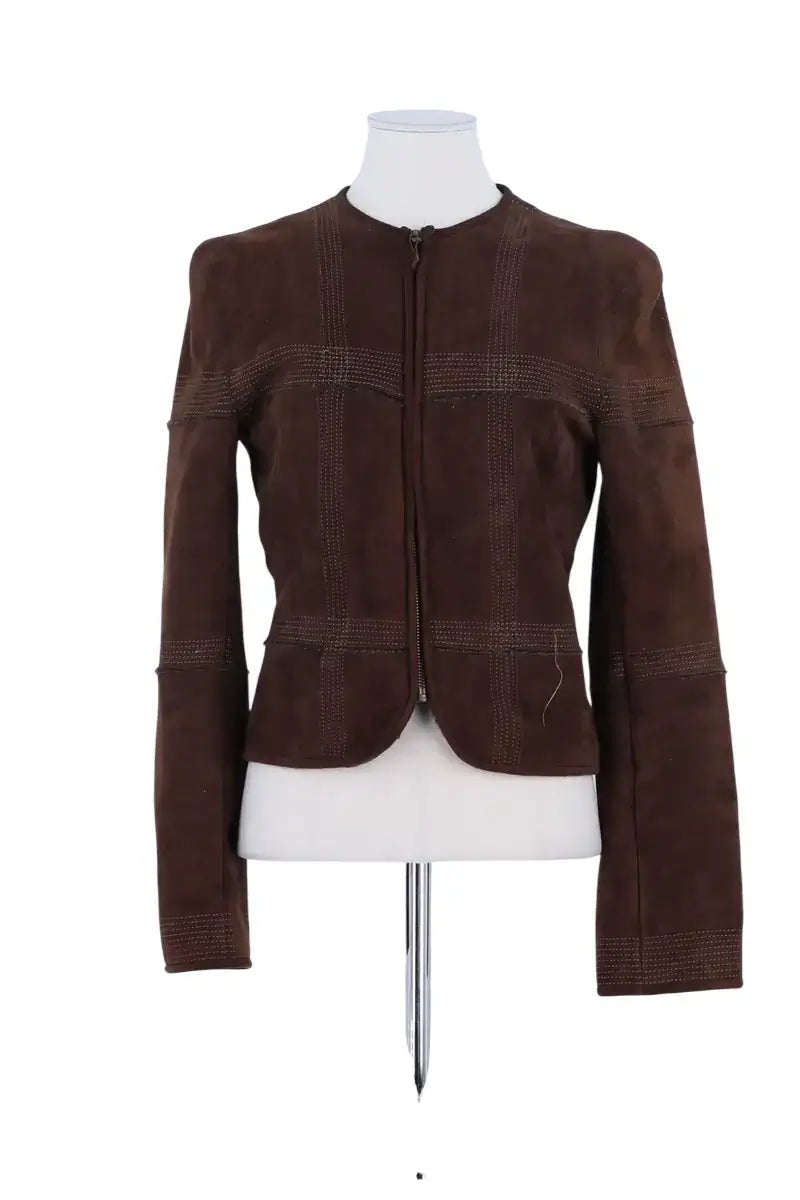 Veste Other Brand Marron en Laine, taille S - Seconde Main