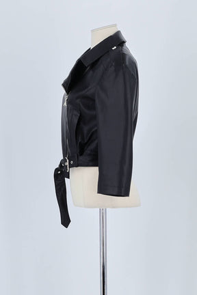 Veste Patrizia Pepe Noir en Synthétique