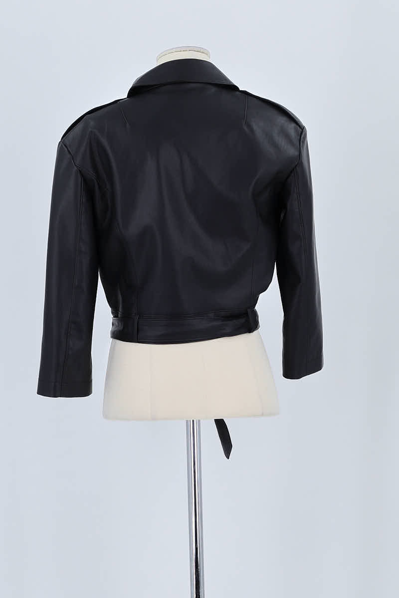 Veste Patrizia Pepe Noir en Synthétique