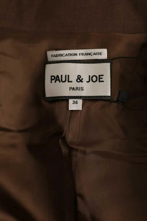 Veste Paul & Joe Sellyn Marron en Laine