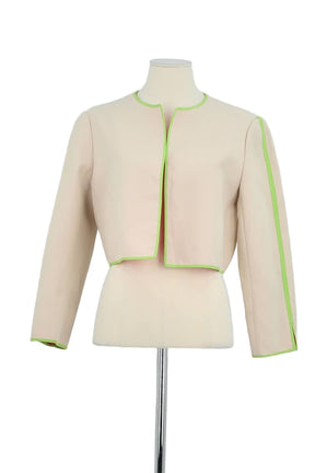 Veste Paule Ka Beige en Coton, taille XL - Seconde Main