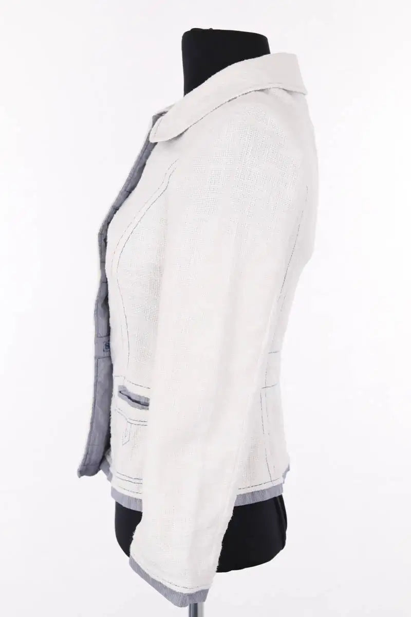 Veste Philosophy Di Alberta Ferretti Bleu en Coton