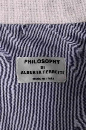 Veste Philosophy Di Alberta Ferretti Bleu en Coton