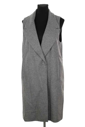 Veste Pinko Gris en Laine, taille L - Seconde Main