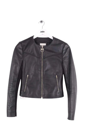 Veste Pinko Noir en Coton, taille XS - Seconde Main