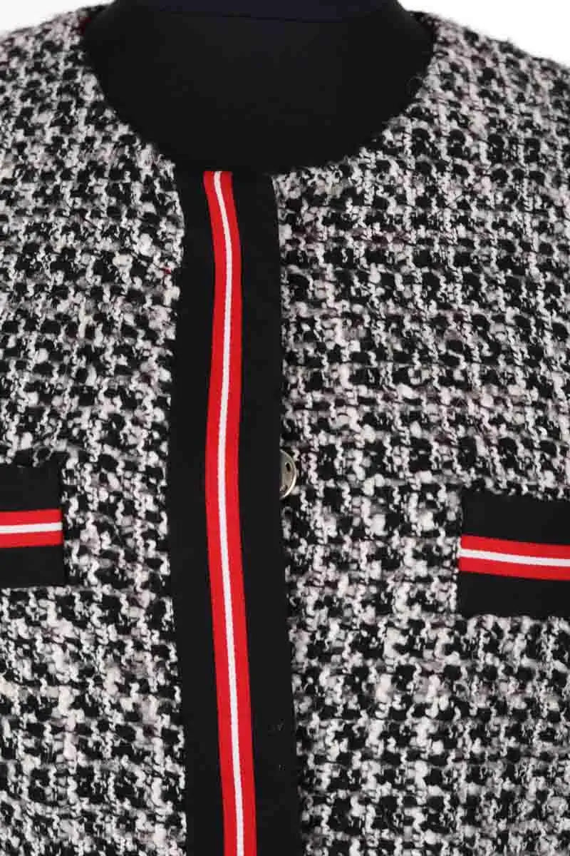 Veste Pinko Noir en Synthétique
