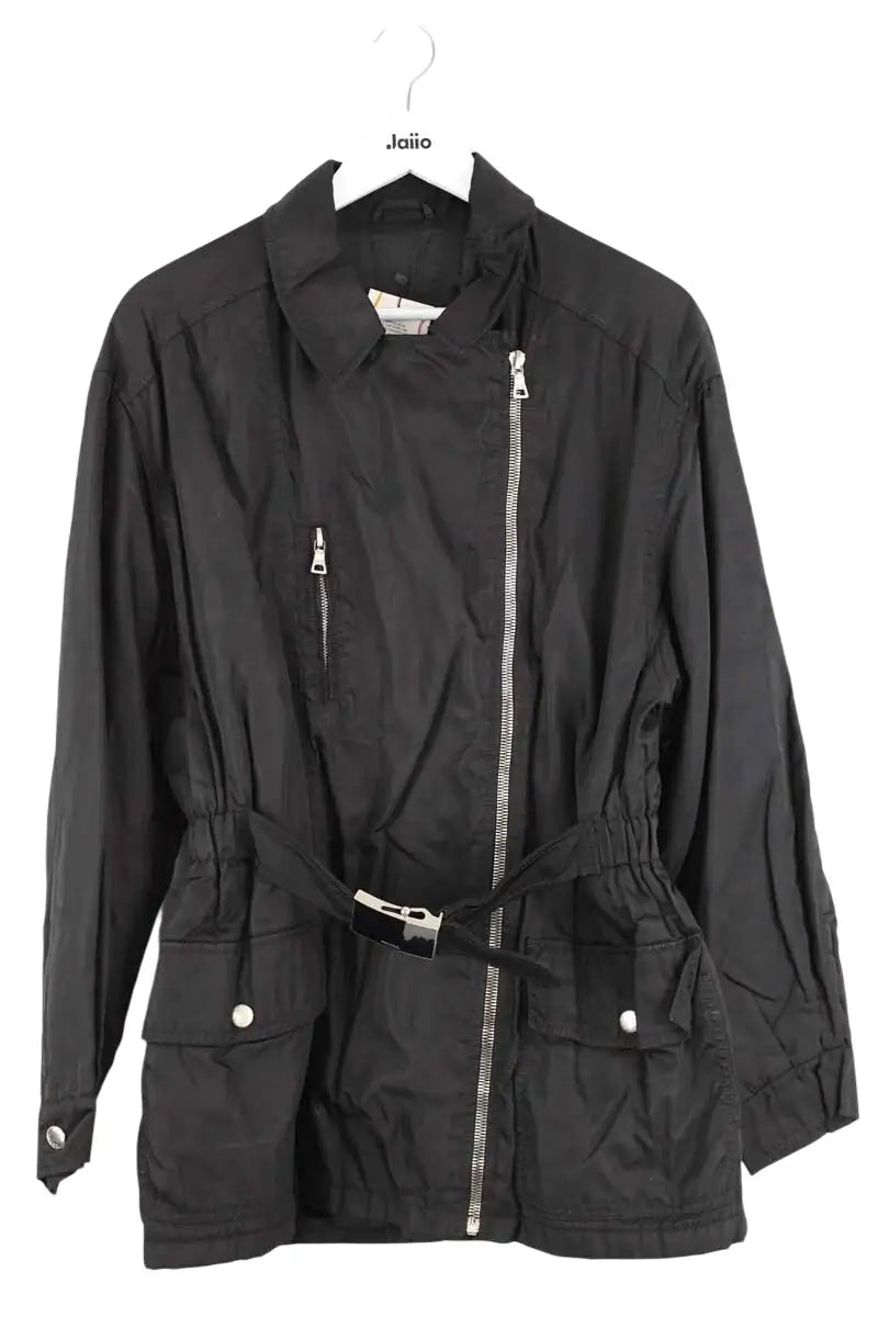 Veste Prada Noir en Synthétique, taille XL - Seconde Main