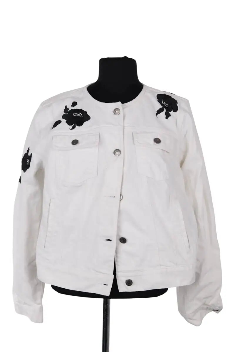 Veste Ralph Lauren Blanc en Coton, taille M - Seconde Main