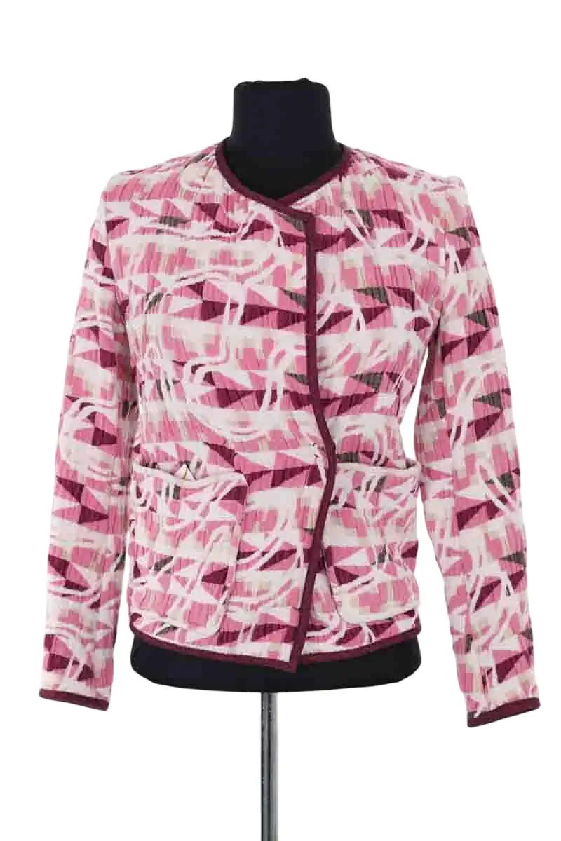 Veste réversible  Maje Rose en Synthétique, taille S - Seconde Main