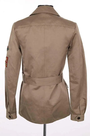 Veste Saint Laurent Kaki en Coton