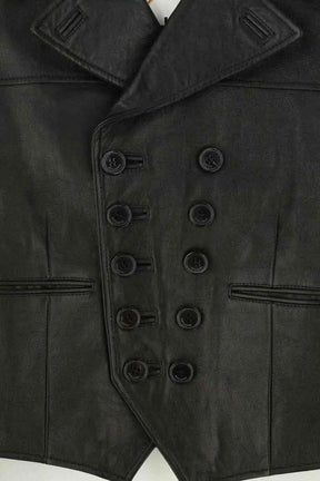 Veste Saint Laurent Noir en Cuir