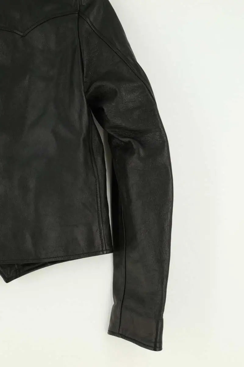 Veste Saint Laurent Noir en Cuir