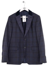 Veste Salvatore Ferragamo Marine en Laine, taille L - Seconde Main
