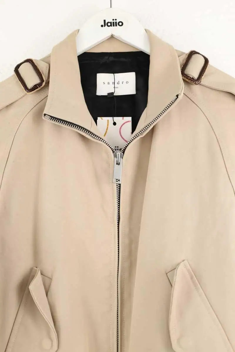 Veste Sandro Beige en Coton