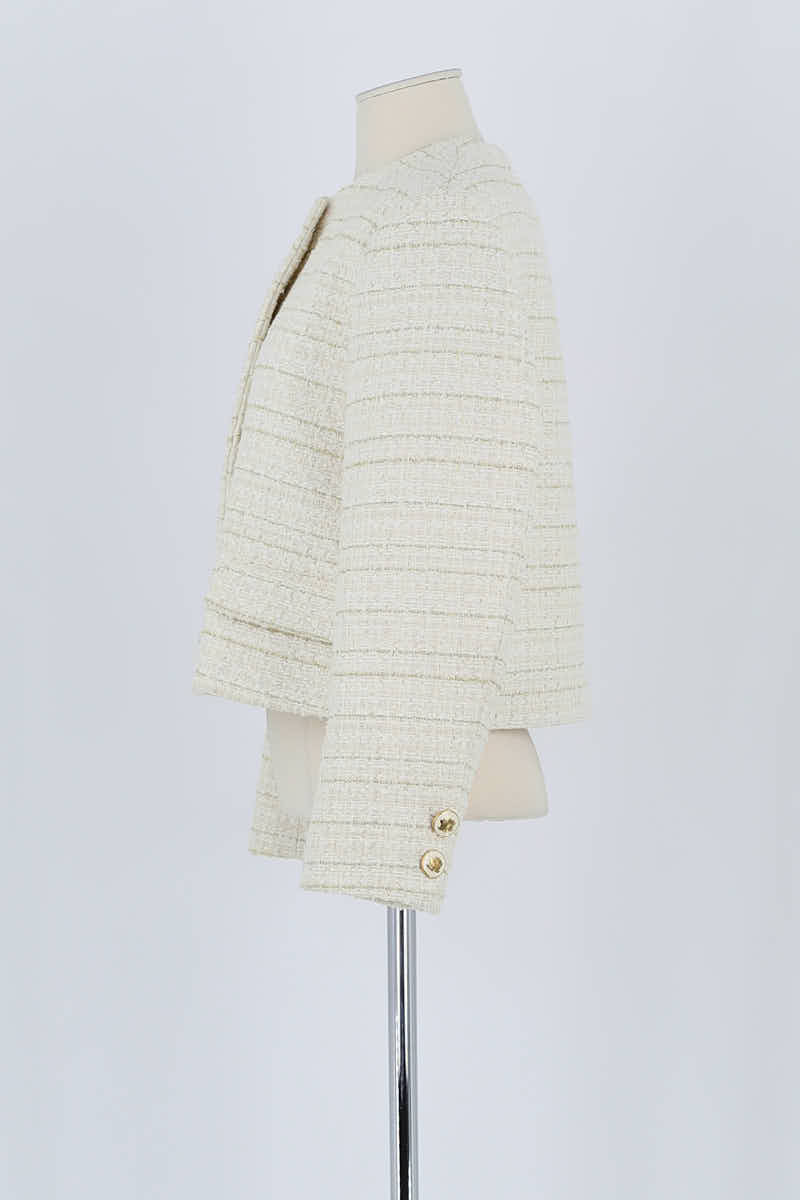 Veste Sandro Beige en Polyester