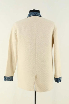 Veste Sandro Blanc en Laine
