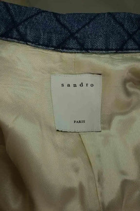 Veste Sandro Blanc en Laine
