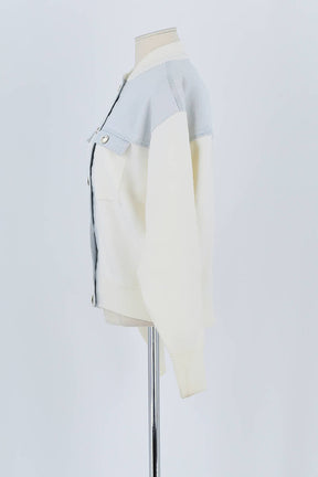 Veste Sandro Blanc en Viscose