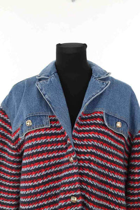 Veste Sandro Bleu en Coton