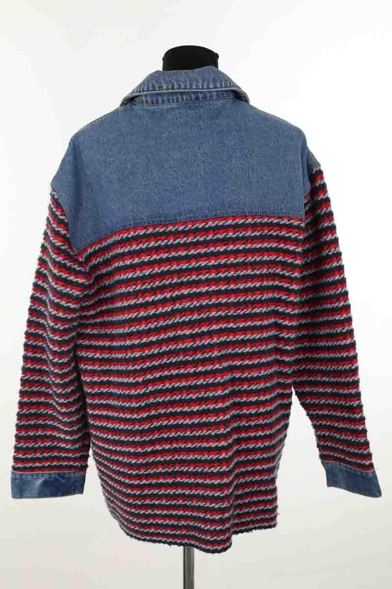 Veste Sandro Bleu en Coton