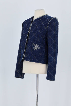 Veste Sandro Bleu en Coton
