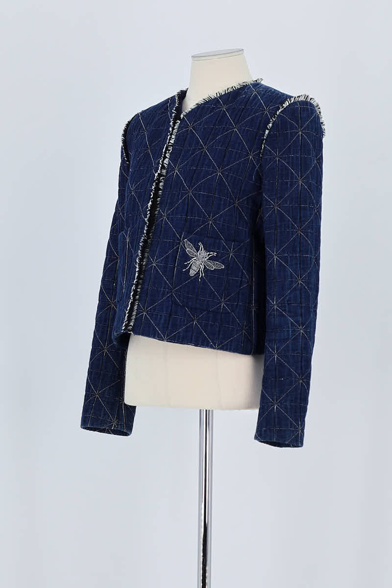 Veste Sandro Bleu en Coton