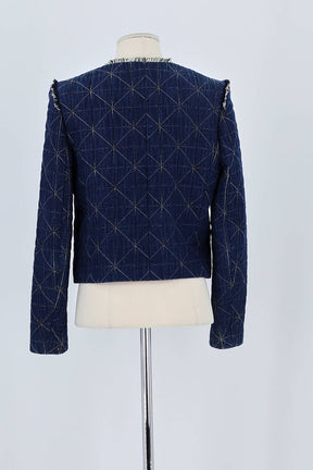 Veste Sandro Bleu en Coton