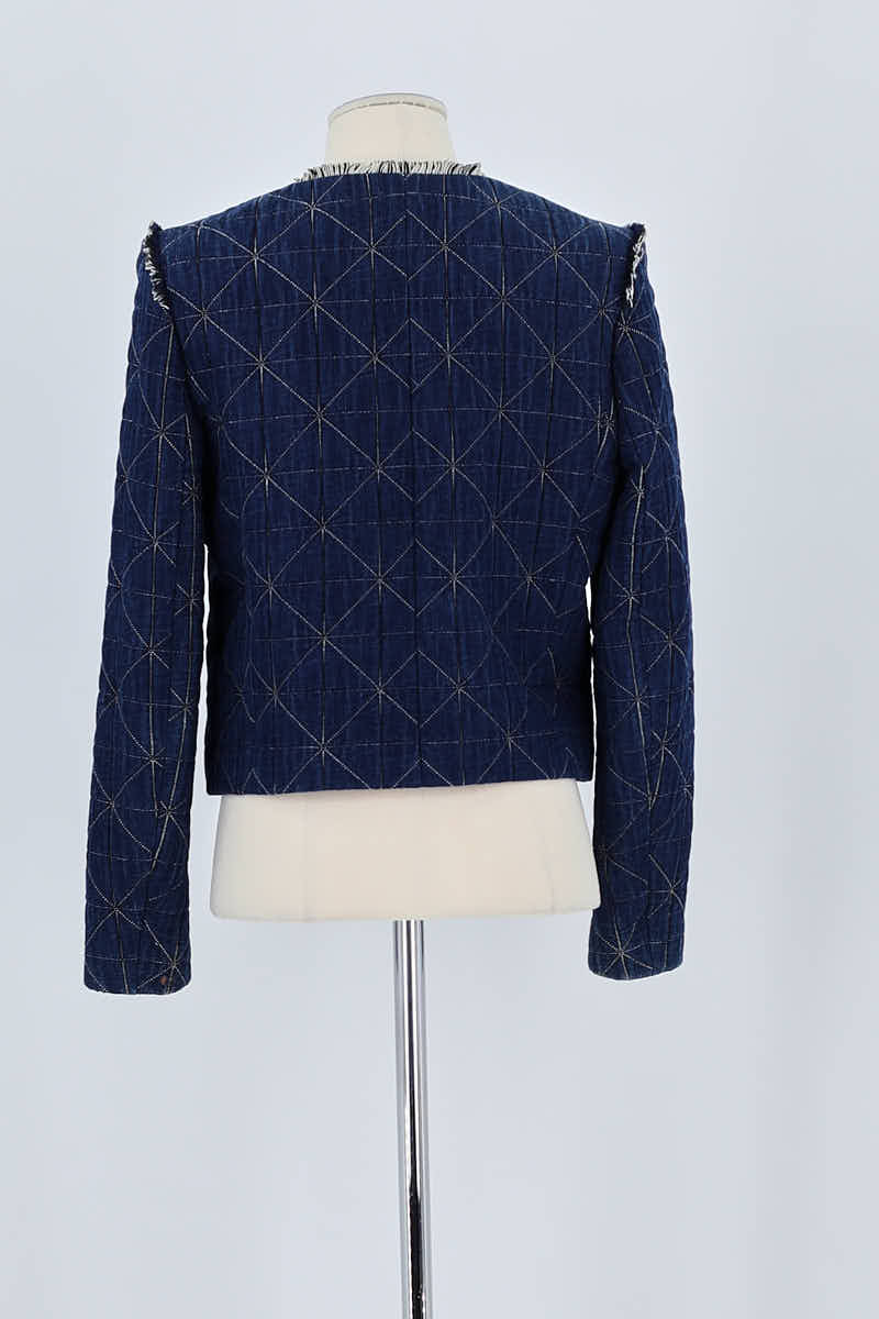 Veste Sandro Bleu en Coton