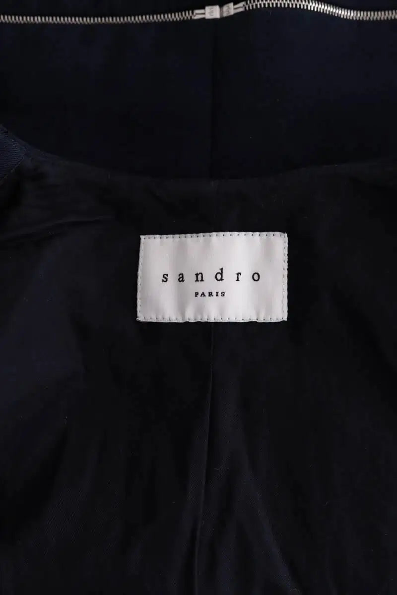 Veste Sandro Bleu en Coton