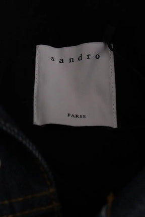 Veste Sandro Bleu en Coton
