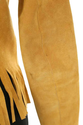Veste Sandro Camel en Daim