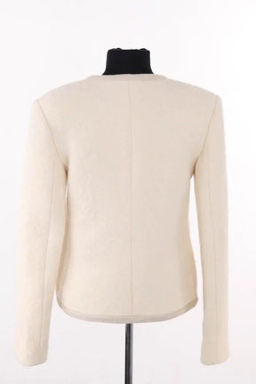 Veste Sandro Ecru en Laine
