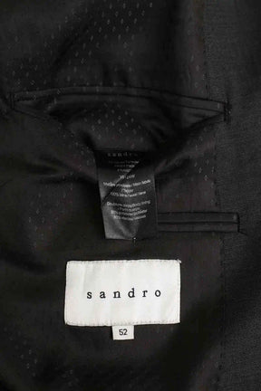 Veste Sandro Gris en Laine