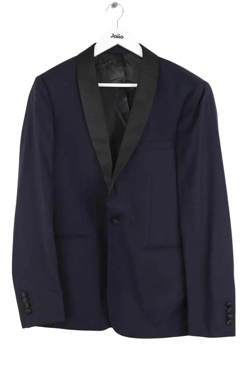 Veste Sandro Marine en Laine, taille L - Seconde Main