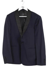 Veste Sandro Marine en Laine, taille L - Seconde Main